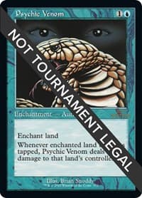 Psychic Venom (Retro Frame) - 30th Anniversary Edition - Magic: The Gathering card