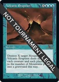 Volcanic Eruption (Retro Frame) - 30th Anniversary Edition - Magic: The Gathering card