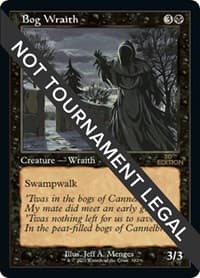 Bog Wraith (Retro Frame) - 30th Anniversary Edition - Magic: The Gathering card