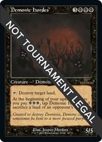 Demonic Hordes (Retro Frame) - 30th Anniversary Edition - Magic: The Gathering card