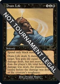 Drain Life (Retro Frame) - 30th Anniversary Edition - Magic: The Gathering card