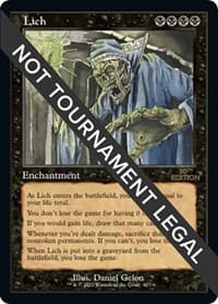 Lich (Retro Frame) - 30th Anniversary Edition - Magic: The Gathering card