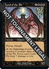 Lord of the Pit (Retro Frame) - 30th Anniversary Edition - Magic: The Gathering card