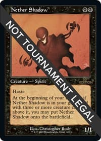 Nether Shadow (Retro Frame) - 30th Anniversary Edition - Magic: The Gathering card