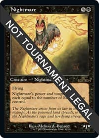 Nightmare (Retro Frame) - 30th Anniversary Edition - Magic: The Gathering card