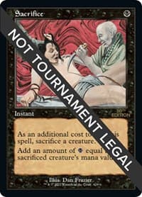 Sacrifice (Retro Frame) - 30th Anniversary Edition - Magic: The Gathering card