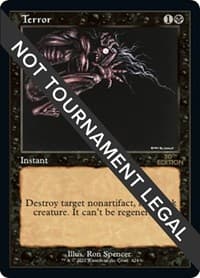 Terror (Retro Frame) - 30th Anniversary Edition - Magic: The Gathering card