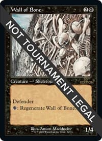Wall of Bone (Retro Frame) - 30th Anniversary Edition - Magic: The Gathering card