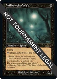Will-o'-the-Wisp (Retro Frame) - 30th Anniversary Edition - Magic: The Gathering card