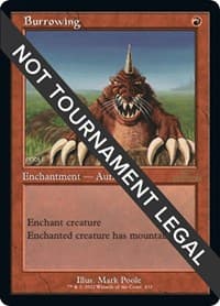 Burrowing (Retro Frame) - 30th Anniversary Edition - Magic: The Gathering card