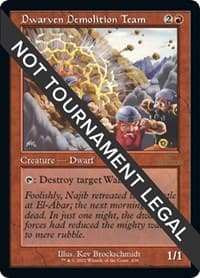 Dwarven Demolition Team (Retro Frame) - 30th Anniversary Edition - Magic: The Gathering card