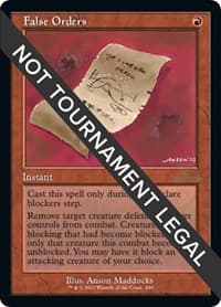 False Orders (Retro Frame) - 30th Anniversary Edition - Magic: The Gathering card
