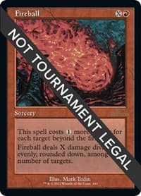 Fireball (Retro Frame) - 30th Anniversary Edition - Magic: The Gathering card