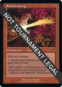 Firebreathing (Retro Frame) - 30th Anniversary Edition - Magic: The Gathering card