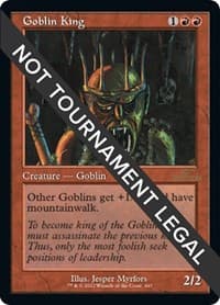 Goblin King (Retro Frame) - 30th Anniversary Edition - Magic: The Gathering card