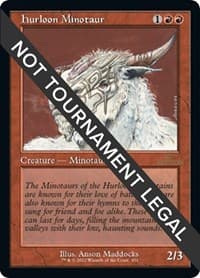 Hurloon Minotaur (Retro Frame) - 30th Anniversary Edition - Magic: The Gathering card