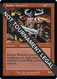 Keldon Warlord (Retro Frame) - 30th Anniversary Edition - Magic: The Gathering card