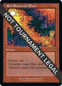 Red Elemental Blast (Retro Frame) - 30th Anniversary Edition - Magic: The Gathering card