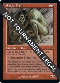 Sedge Troll (Retro Frame) - 30th Anniversary Edition - Magic: The Gathering card