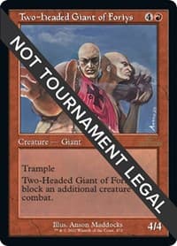 Two-Headed Giant of Foriys (Retro Frame) - 30th Anniversary Edition - Magic: The Gathering card