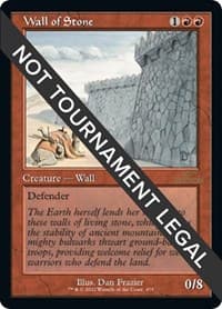 Wall of Stone (Retro Frame) - 30th Anniversary Edition - Magic: The Gathering card