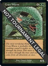 Craw Wurm (Retro Frame) - 30th Anniversary Edition - Magic: The Gathering card