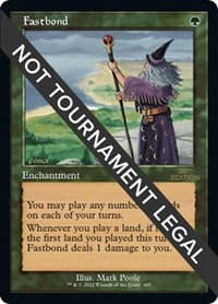 Fastbond (Retro Frame) - 30th Anniversary Edition - Magic: The Gathering card