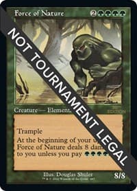 Force of Nature (Retro Frame) - 30th Anniversary Edition - Magic: The Gathering card
