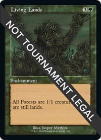 Living Lands (Retro Frame) - 30th Anniversary Edition - Magic: The Gathering card