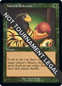 Natural Selection (Retro Frame) - 30th Anniversary Edition - Magic: The Gathering card