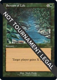 Stream of Life (Retro Frame) - 30th Anniversary Edition - Magic: The Gathering card