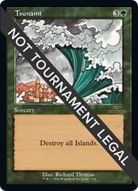 Tsunami (Retro Frame) - 30th Anniversary Edition - Magic: The Gathering card
