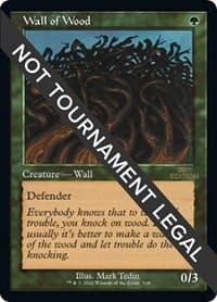 Wall of Wood (Retro Frame) - 30th Anniversary Edition - Magic: The Gathering card