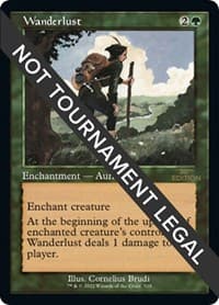 Wanderlust (Retro Frame) - 30th Anniversary Edition - Magic: The Gathering card