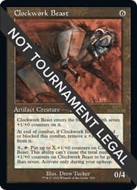 Clockwork Beast (Retro Frame) - 30th Anniversary Edition - Magic: The Gathering card