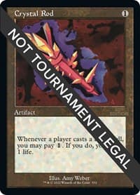 Crystal Rod (Retro Frame) - 30th Anniversary Edition - Magic: The Gathering card