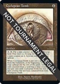 Cyclopean Tomb (Retro Frame) - 30th Anniversary Edition - Magic: The Gathering card