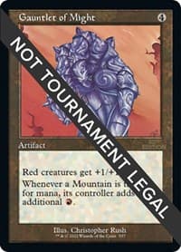 Gauntlet of Might (Retro Frame) - 30th Anniversary Edition - Magic: The Gathering card