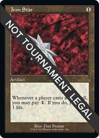 Iron Star (Retro Frame) - 30th Anniversary Edition - Magic: The Gathering card