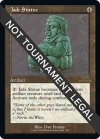 Jade Statue (Retro Frame) - 30th Anniversary Edition - Magic: The Gathering card