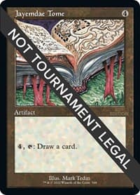 Jayemdae Tome (Retro Frame) - 30th Anniversary Edition - Magic: The Gathering card