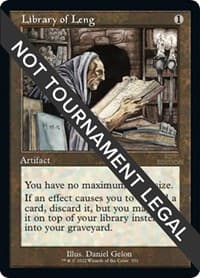 Library of Leng (Retro Frame) - 30th Anniversary Edition - Magic: The Gathering card