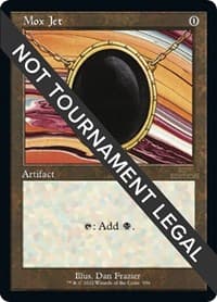 Mox Jet (Retro Frame) - 30th Anniversary Edition - Magic: The Gathering card