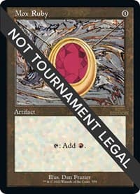 Mox Ruby (Retro Frame) - 30th Anniversary Edition - Magic: The Gathering card