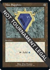 Mox Sapphire (Retro Frame) - 30th Anniversary Edition - Magic: The Gathering card