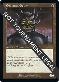 Obsianus Golem (Retro Frame) - 30th Anniversary Edition - Magic: The Gathering card