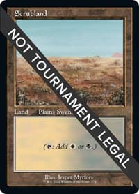 Scrubland (Retro Frame) - 30th Anniversary Edition - Magic: The Gathering card