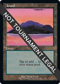 Island (585) (Retro Frame) - 30th Anniversary Edition - Magic: The Gathering card