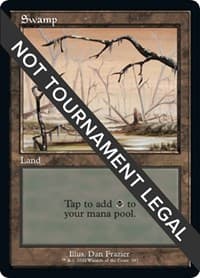 Swamp (587) (Retro Frame) - 30th Anniversary Edition - Magic: The Gathering card