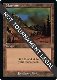 Mountain (591) (Retro Frame) - 30th Anniversary Edition - Magic: The Gathering card